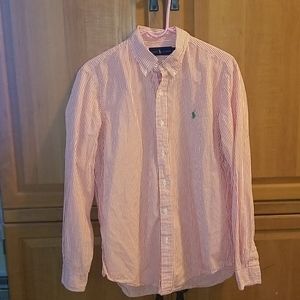 mens Ralph Lauren button up shirt size medium